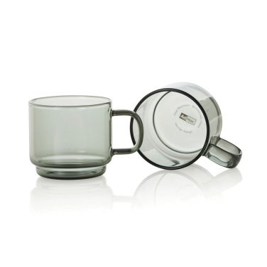 Logotrade liikelahja tuotekuva: AdHoc Impact -espressokupit 70 ml, 2 kpl:n sarja