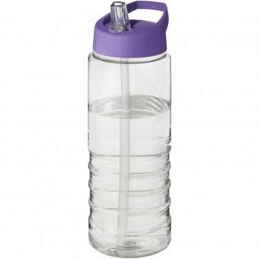 Logotrade verslo dovanos nuotrauka: H2O Active® Treble 750 ml sportinis buteliukas su snapeliu su dangteliu