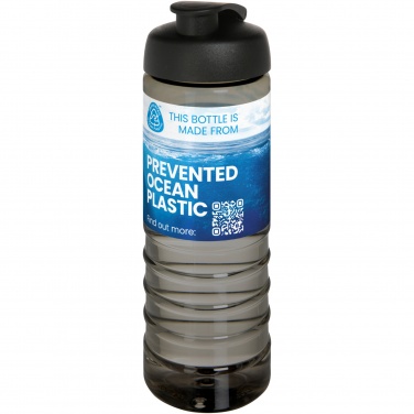 Logotrade verslo dovanos nuotrauka: H2O Active® Eco Treble 750 ml sportinis buteliukas su atverčiamu dangteliu
