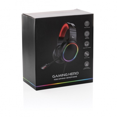 Logotrade reklaminiai produktai nuotrauka: RGB žaidimų ausinės