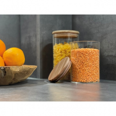 Logotrade reklaminiai produktai nuotrauka: Pojemnik szklany OSAKA 700 ml