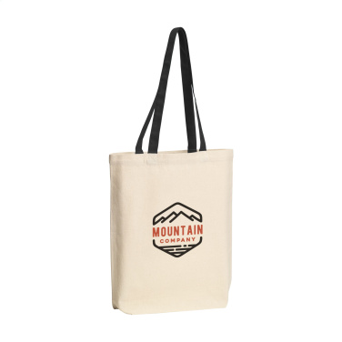 Logotrade verslo dovanos nuotrauka: Canvas Shoppy Color (220 g/m²) maišelis