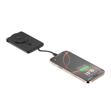 Logotrade firminės dovanos nuotrauka: Urban Vitamin Redwood 5in1 5000mah 20W PD magnetinis maitinimo blokas