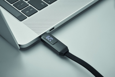 Logotrade reklaminiai produktai nuotrauka: 60 W įkrovimo laido raktų pakabukas