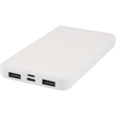Logotrade verslo dovanos nuotrauka: „Intan“ 10 000 mAh 10 W perdirbto plastiko išorinė baterija