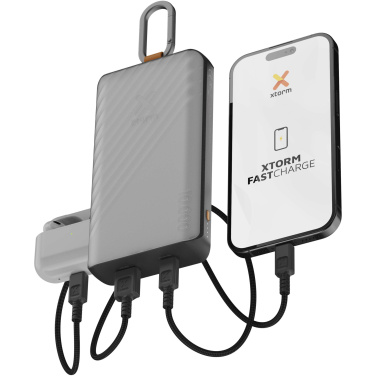 Logotrade verslo dovanos nuotrauka: „Xtorm XG2S101 Go2“ 10 000 mAh 15 W saulės energija varoma išorinė baterija su apšvietimu
