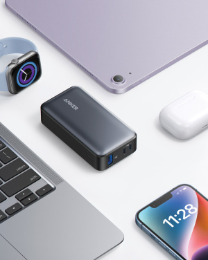 Logotrade dovana nuotrauka: „Anker PowerBank“ – 10 000 mAh ir 30 W talpos nešiojama baterija