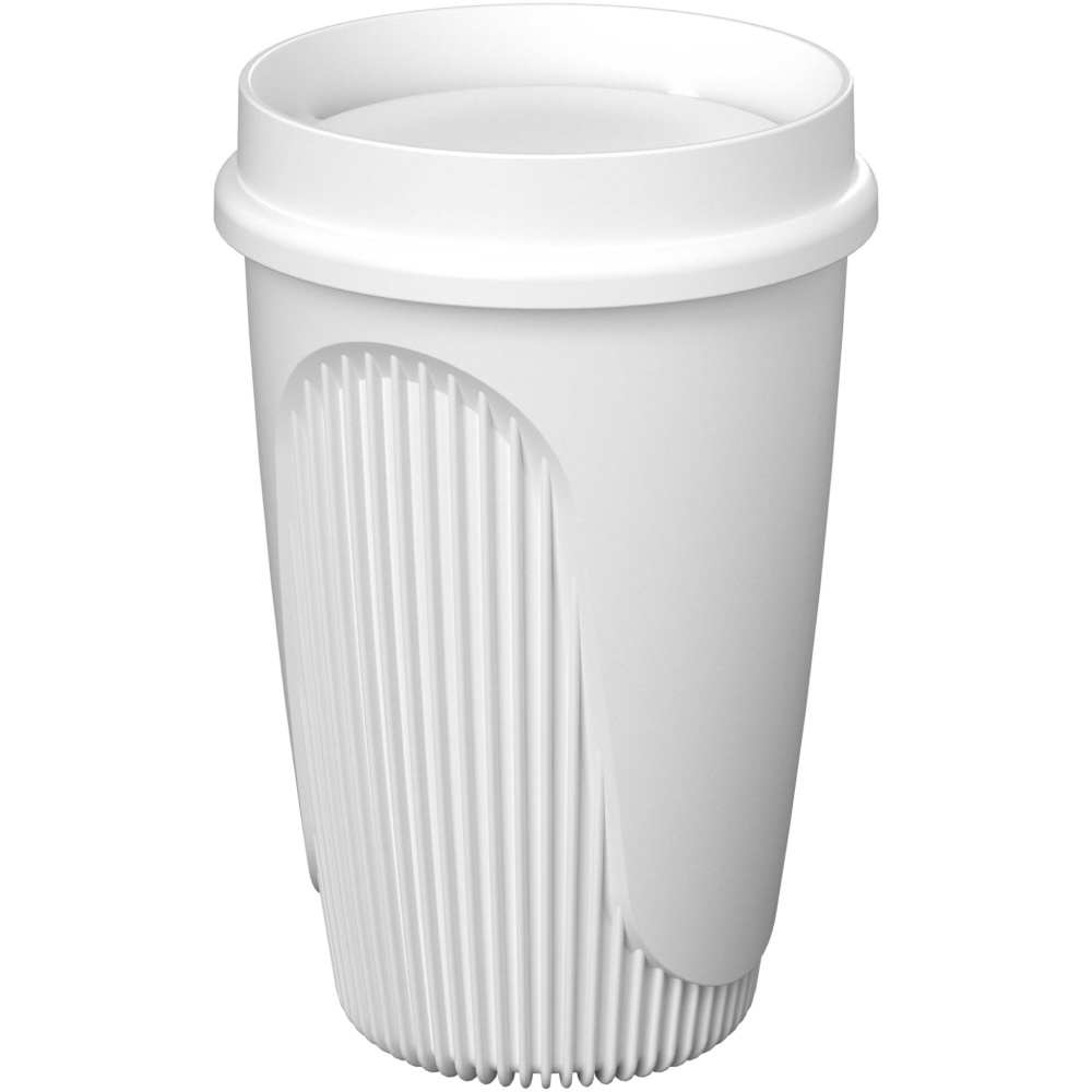 Logotrade reklaminės dovanos nuotrauka: Alto 350 ml stiklinė su 360° dangteliu