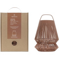 Originalhome Lampion perdirbtas nešiojamas šviestuvo gaubtas, Plytų raudona