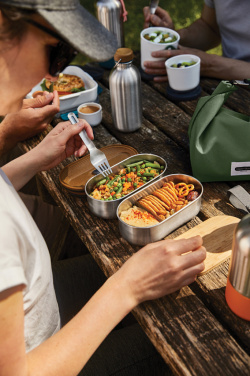 Logotrade dovana nuotrauka: „Black+Blum“ nerūdijančio plieno dviguba bento dėžutė