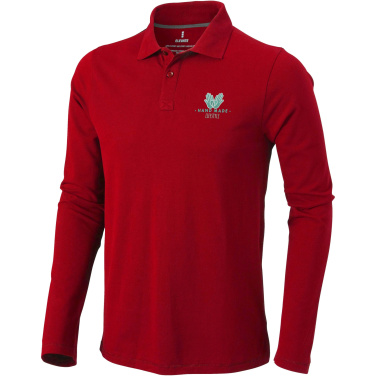 Logotrade reklaminiai produktai nuotrauka: Oakville vyriškas polo ilgomis rankovėmis