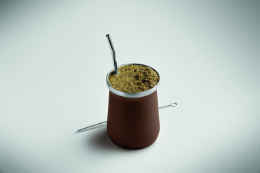 Logotrade verslo dovanos nuotrauka: Yerba mate arbatos puodelis