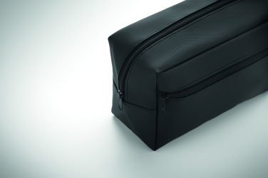 Logotrade reklaminės dovanos nuotrauka: Tualetinis krepšys iš 600D RPET medžiagos