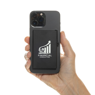 Logotrade reklaminiai produktai nuotrauka: Standartinis aliuminio RFID magnetinis telefono kortelių dėklas