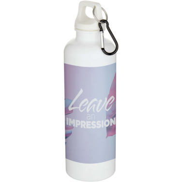 Logotrade dovana nuotrauka: Oregon 750 ml vienspalvis RCS perdirbto plastiko vandens butelis su karabinu