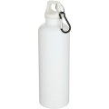 Oregon 750 ml vienspalvis RCS perdirbto plastiko vandens butelis su karabinu, Balta