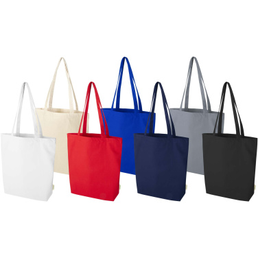 Logotrade dovana nuotrauka: Odisha 270 g/m² OCS ekologiškas medžiaginis maišas, 10 l