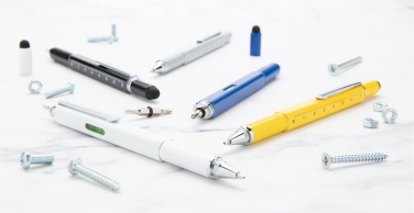 Logotrade ziemassvētku dāvanas foto: 5-in-1 alumīnija instrumentu pildspalva