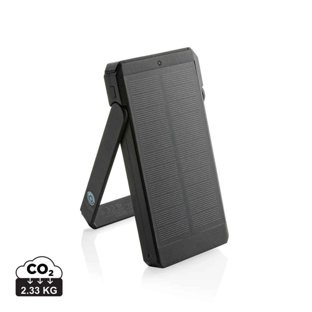 Logotrade biznesa dāvanas foto: Skywave RCS pārstrādāta plastmasas saules baterija 10000 mAh