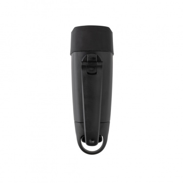 Logotrade ziemassvētku dāvanas foto: Lightwave RCS rplastic USB uzlādējams lukturītis ar kloķi