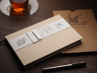 Logotrade Ideja dāvanas foto: Pārstrādāta banānu piezīmju grāmatiņa 209734200