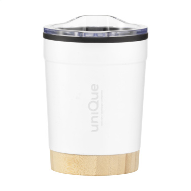 Logotrade Ideja dāvanas foto: Kobe Bamboo RCS Recycled Steel 350 ml kafijas tasīte