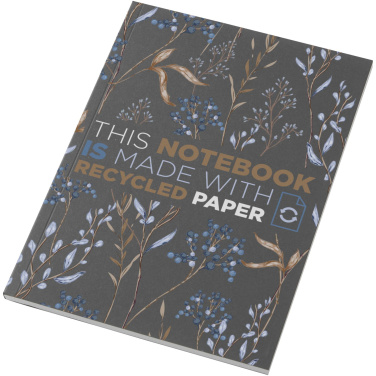 Logotrade ziemassvētku dāvanas foto: Novella Austen A5 pārstrādāta mīksto vāku piezīmju grāmatiņa - 50 loksnes
