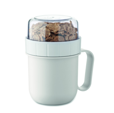 Logotrade biznesa dāvanas foto: PP krūzīte līdzņemšanai 450 ml