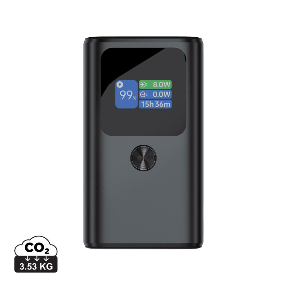 Logotrade korporatīvās dāvanas foto: Urban Vitamin Campbell 55W 10.000mAh kabatas izmēra power bank