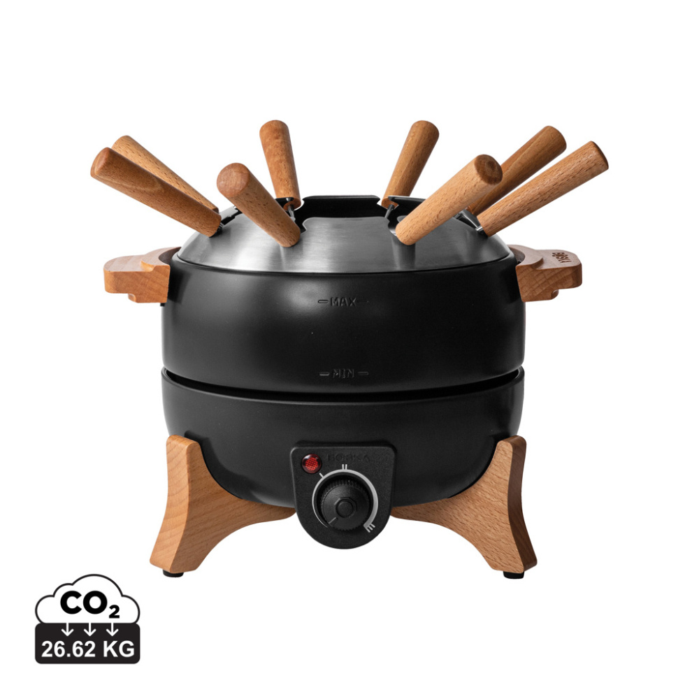 Logotrade Ideja dāvanas foto: BOSKA Electric Party fondī komplekts — 2,3 l (ES F tips)