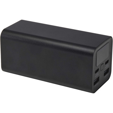 Logotrade korporatīvās dāvanas foto: Acamar 20.000 mAh 70W pārstrādāta alumīnija klēpjdatora pārnēsājamais akumulators