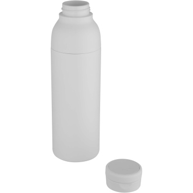 Logotrade Ideja dāvanas foto: Illuminate 650 ml RCS pārstrādāta nerūsējošā tērauda dubultsienu izolēta ūdens pudele