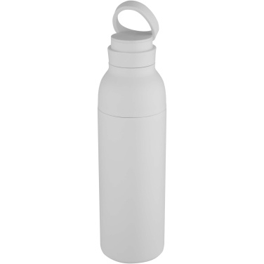Logotrade korporatīvās dāvanas foto: Illuminate 650 ml RCS pārstrādāta nerūsējošā tērauda dubultsienu izolēta ūdens pudele
