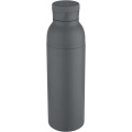 Illuminate 650 ml RCS pārstrādāta nerūsējošā tērauda dubultsienu izolēta ūdens pudele, Krēslas pelēks