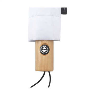 Logotrade dāvanas foto: Mičiganas salokāms RCS RPET lietussargs 21 collas