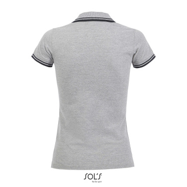 Logotrade biznesa dāvanas foto: PASADENA sieviešu polo 200g