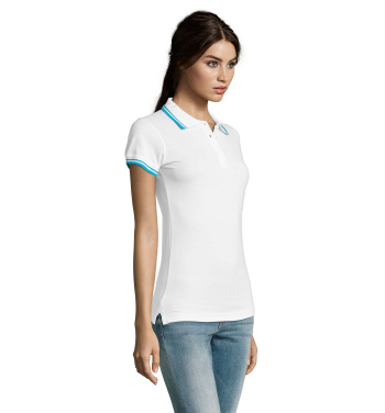 Logotrade Ideja dāvanas foto: PASADENA sieviešu polo 200g
