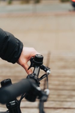 Logotrade logo dāvanas foto: Velosipēdu meklētājs Divkāršs RCS velosipēda zvaniņš ar atrašanās vietas noteikšanas funkciju visā pasaulē