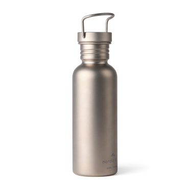 Logotrade ziemassvētku dāvanas foto: Nordic Drift Trail īpaši vieglā titāna ūdens pudele 600 ml
