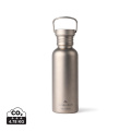 Nordic Drift Trail īpaši vieglā titāna ūdens pudele 600 ml, sudrabs