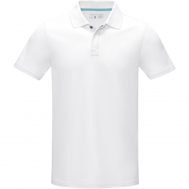 Логотрейд бизнес-подарки картинка: Graphite short sleeve men’s organic polo