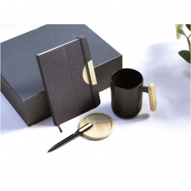 Логотрейд pекламные cувениры картинка: Laura подарочный набор из блокнота формата А5 и шариковой ручки