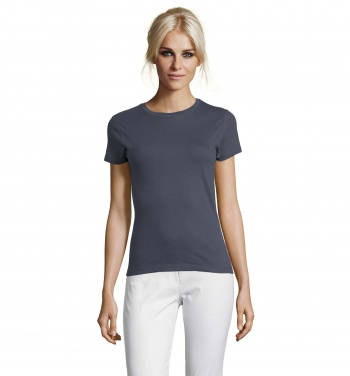 Лого трейд бизнес-подарки фото: REGENT WOMEN T-SHIRT 150g