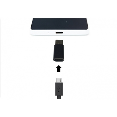 Логотрейд pекламные подарки картинка: Адаптер Type-C/micro USB