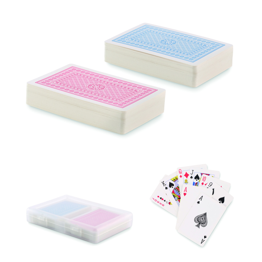 Лого трейд pекламные продукты фото: Set of classic playing cards