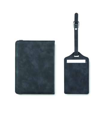 Лого трейд pекламные подарки фото: Passport and luggage tag set