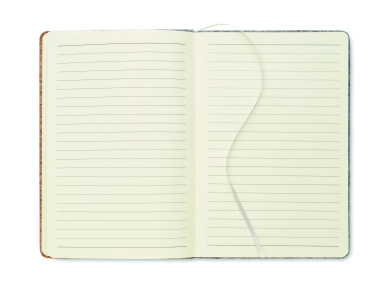 Логотрейд pекламные продукты картинка: A5 RPET cork notebook