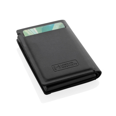 Логотрейд бизнес-подарки картинка: Seekcard RCS rpolyester кошелек для карт с возможностью определения местонахождения по всему миру