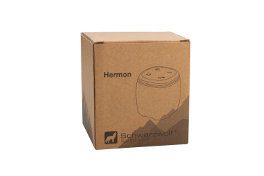 Логотрейд pекламные подарки картинка: Bluetooth-динамик HERMON Schwarzwolf