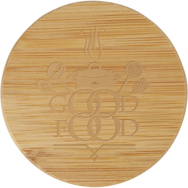 Лого трейд pекламные cувениры фото: Чайник Zen с ситечком и бамбуковой крышкой